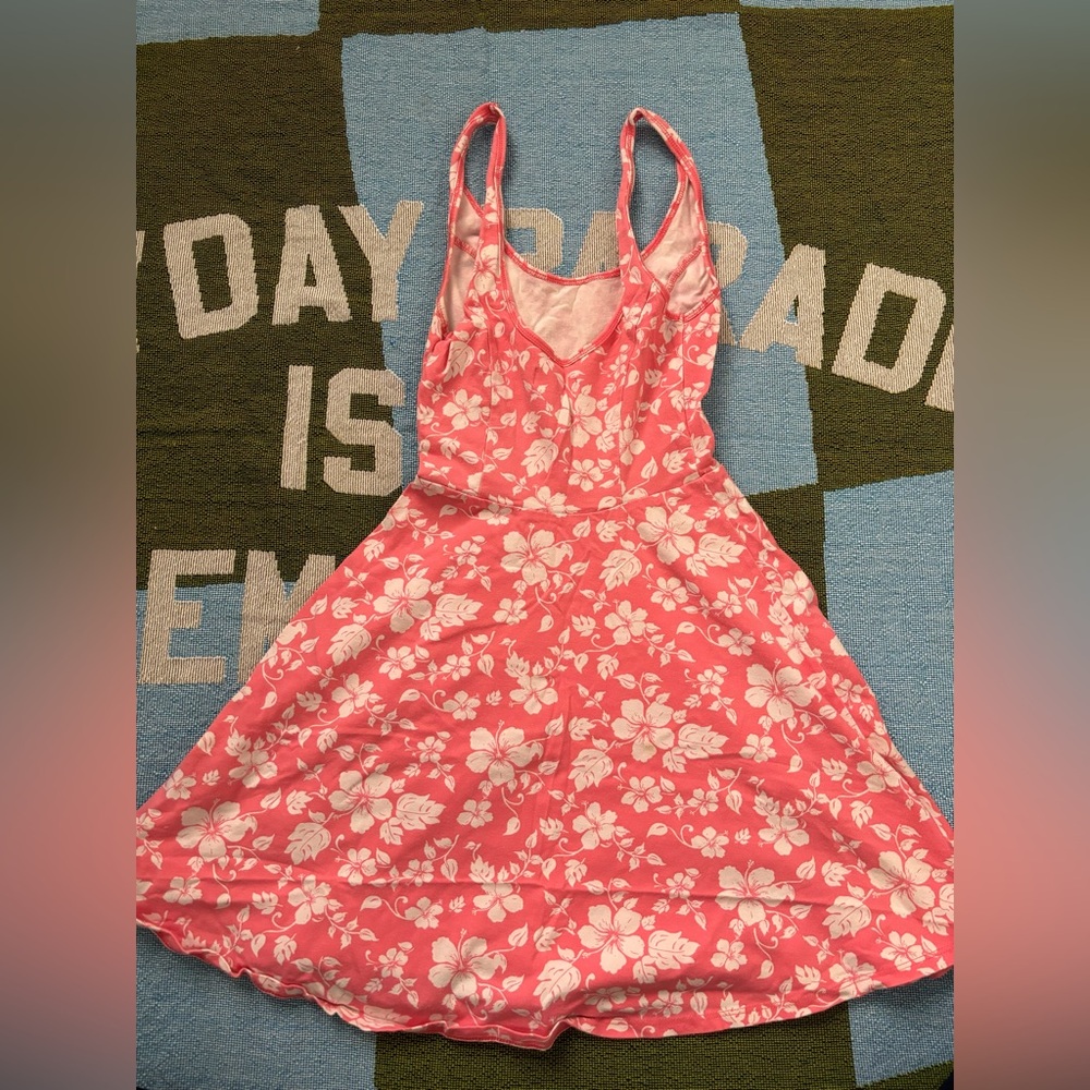 Hollister Brand Hibiscus Hawaiian Summer Dress